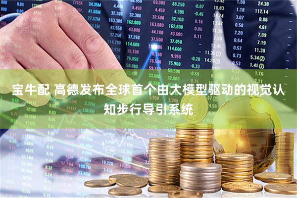 宝牛配 高德发布全球首个由大模型驱动的视觉认知步行导引系统
