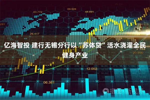 亿海智投 建行无锡分行以“苏体贷”活水浇灌全民健身产业